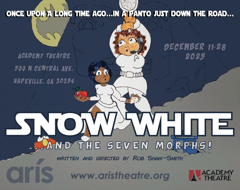 Snow White panto postcard